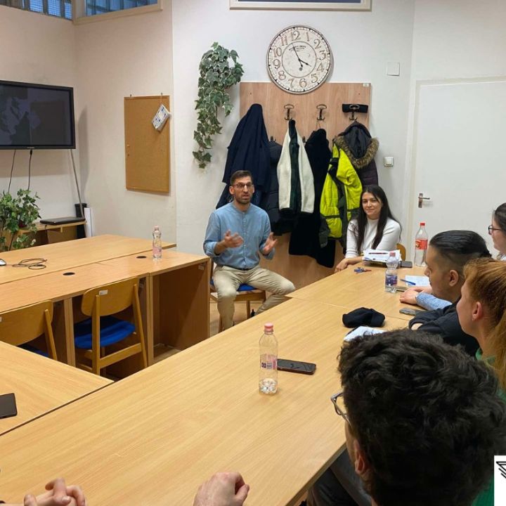 Találkozás a Pannon Egyetem hallgatóival